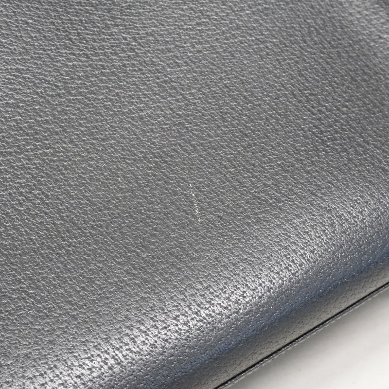 【6fc4134】グッチ ハンドバッグ バンブー 002 1034 レザー ブラック シルバー金具【中古】レディース