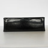 【6fc4138】シャネル トートバッグ パテントレザー ブラック シルバー金具【中古】レディース