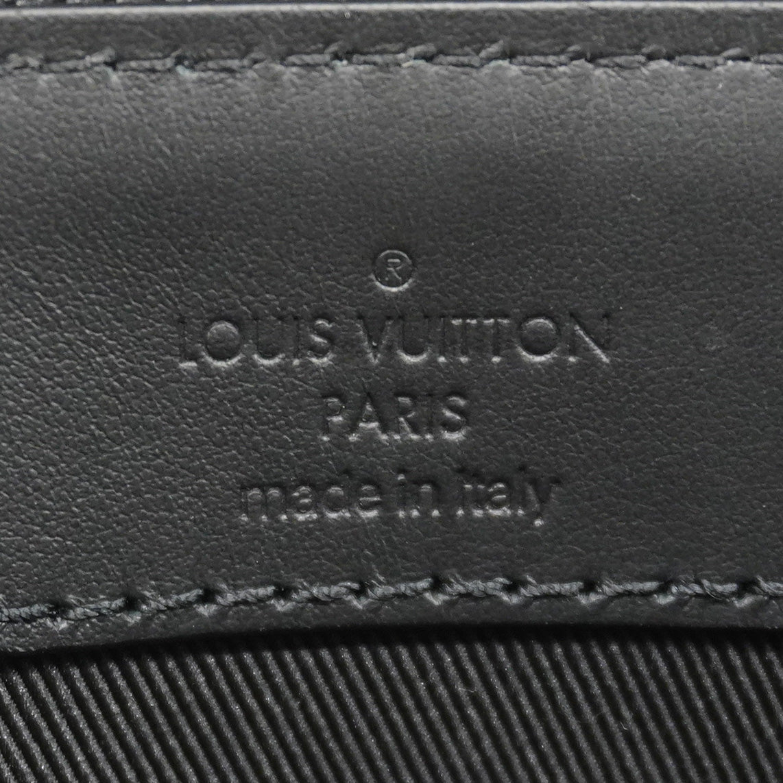 【6fc4154】ルイヴィトン トートバッグ モノグラム・エクリプス サックプラクロス M46456 ブラック 2wayバッグ【中古】メンズ