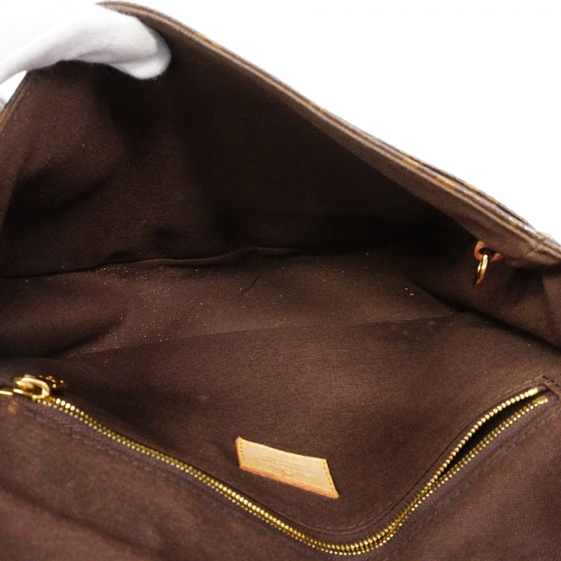 【6fc4174】ルイヴィトン ショルダーバッグ モノグラム メニルモンタンPM M40474 ブラウン【中古】レディース