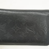 【6fc4187】ルイヴィトン 長財布 モノグラム・シャドウ ポルトフォイユブラザ M62900 ブラック【中古】メンズ