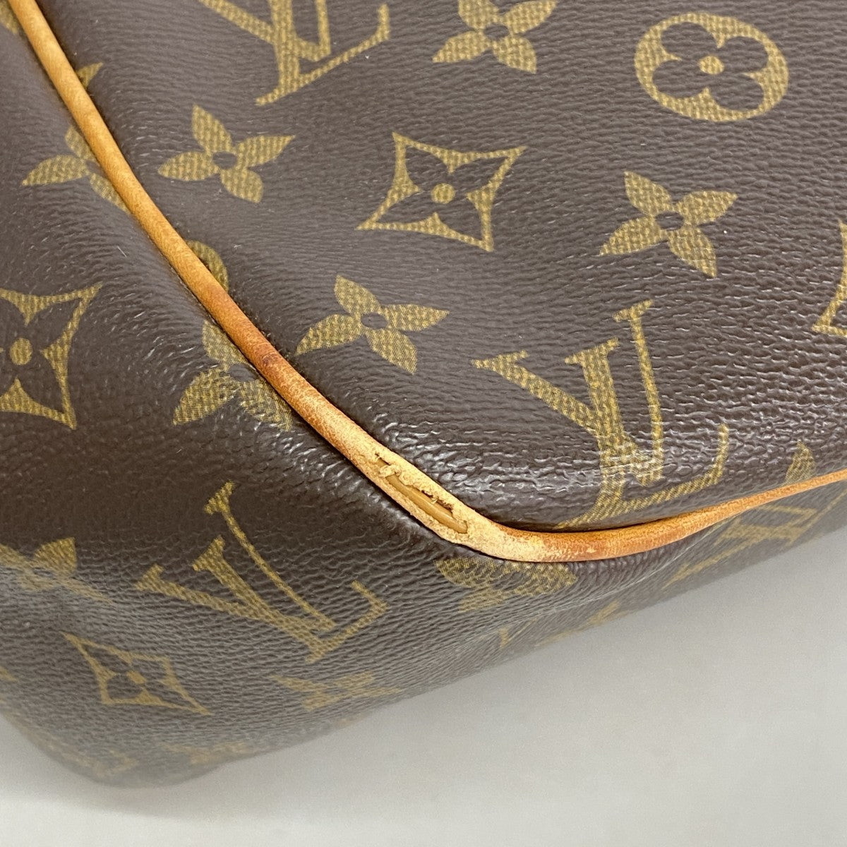 【6fc4193】ルイヴィトン トートバッグ モノグラム バティニョールオリゾンタル M51154 ブラウン【中古】レディース