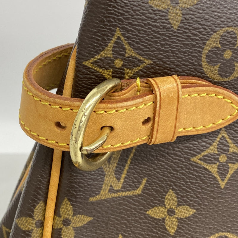 【6fc4193】ルイヴィトン トートバッグ モノグラム バティニョールオリゾンタル M51154 ブラウン【中古】レディース