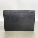 【6fc4194】ルイヴィトン クラッチバッグ エピ ポシェットセリエドラゴンヌ M52612 ノワール【中古】メンズ