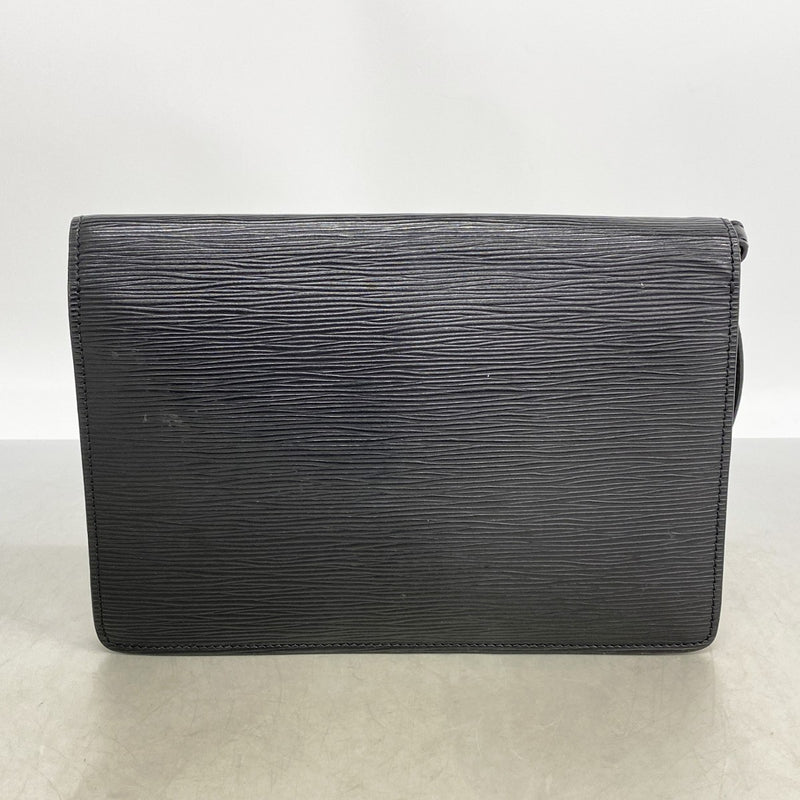 【6fc4194】ルイヴィトン クラッチバッグ エピ ポシェットセリエドラゴンヌ M52612 ノワール【中古】メンズ