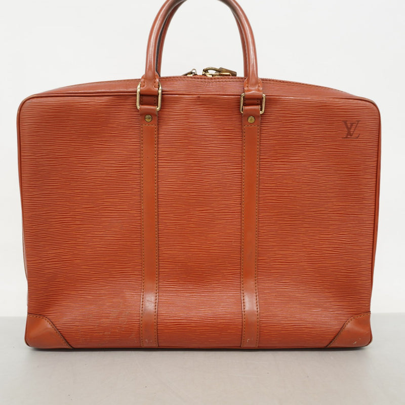 【6fc4216】ルイヴィトン ビジネスバッグ エピ ポルトドキュマンヴォワヤージュ M54473 ケニアブラウン【中古】メンズ