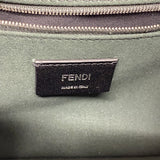 【6fc4218】フェンディ ショルダーバッグ バケットメッセンジャー レザー パープル シルバー金具【中古】メンズ
