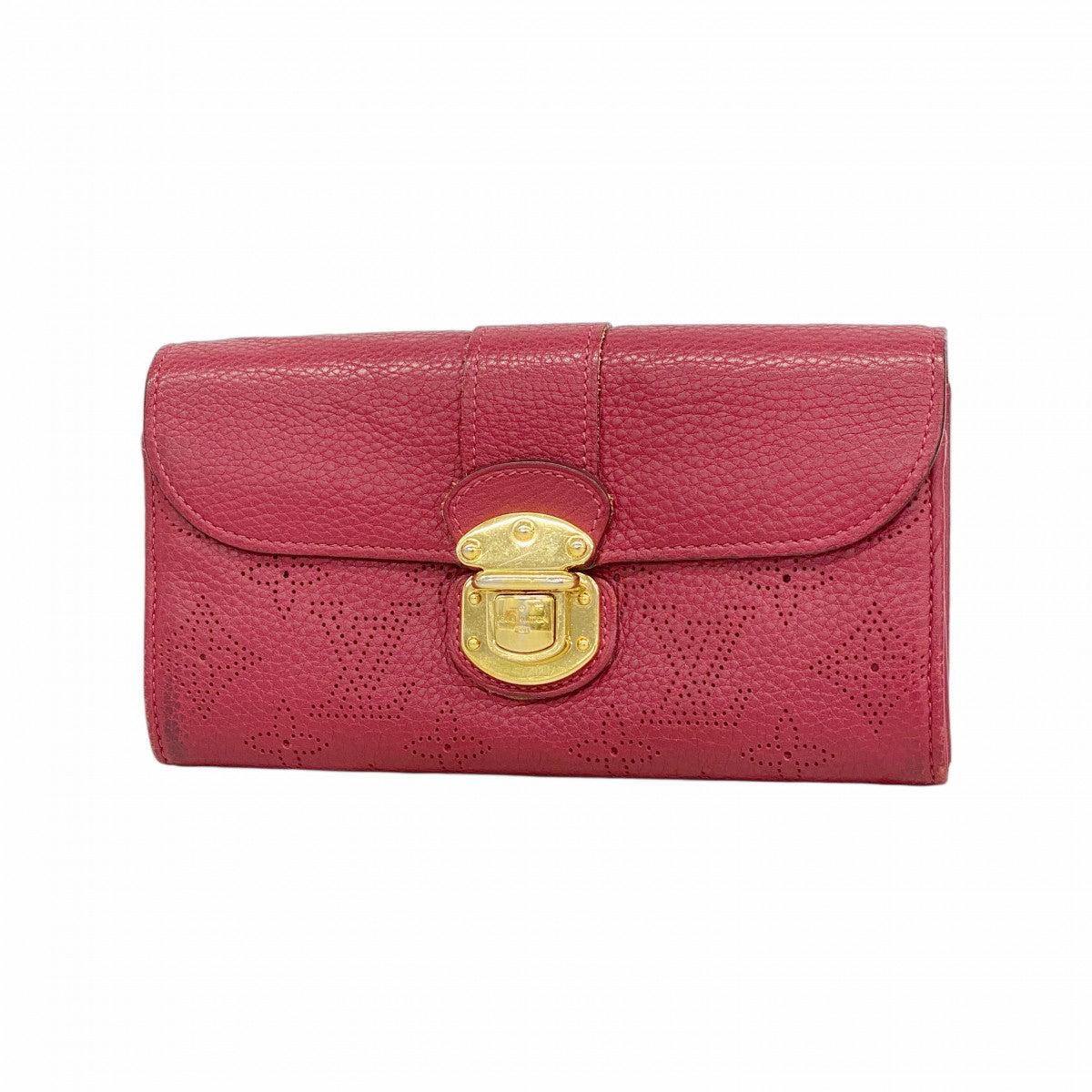 【6fc4238】ルイヴィトン 長財布 マヒナ ポルトフォイユイリス M58135 グルナ【中古】レディース