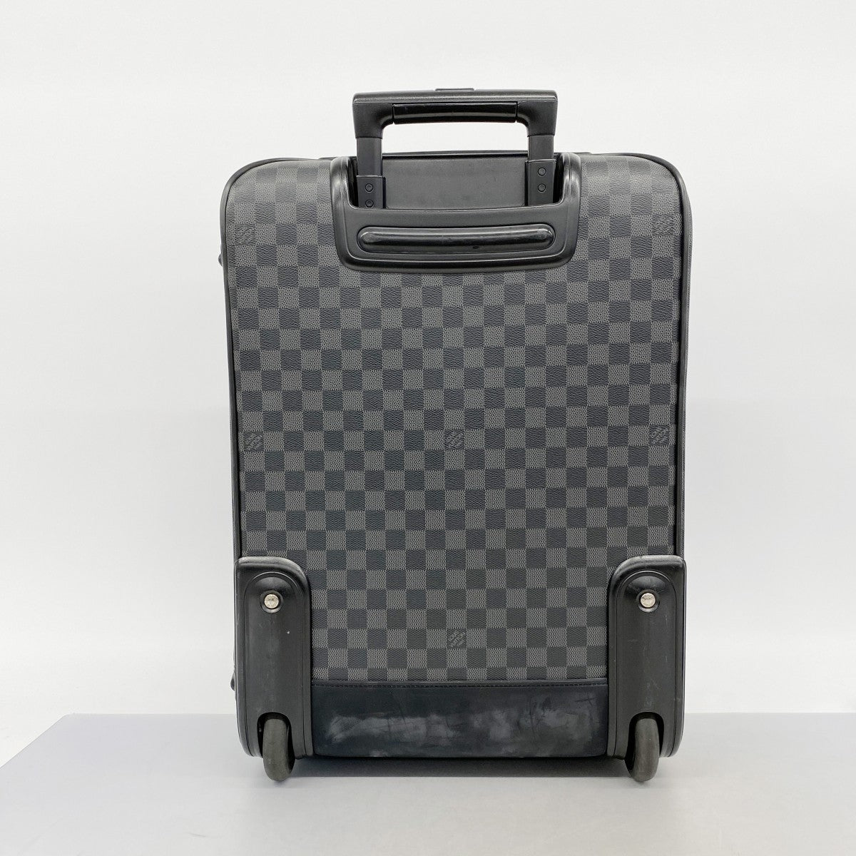 【6fc4243】ルイヴィトン キャリーバッグ ダミエ・グラフィット ペガス55ビジネス N23300 ブラック【中古】メンズ