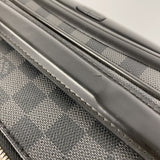 【6fc4243】ルイヴィトン キャリーバッグ ダミエ・グラフィット ペガス55ビジネス N23300 ブラック【中古】メンズ