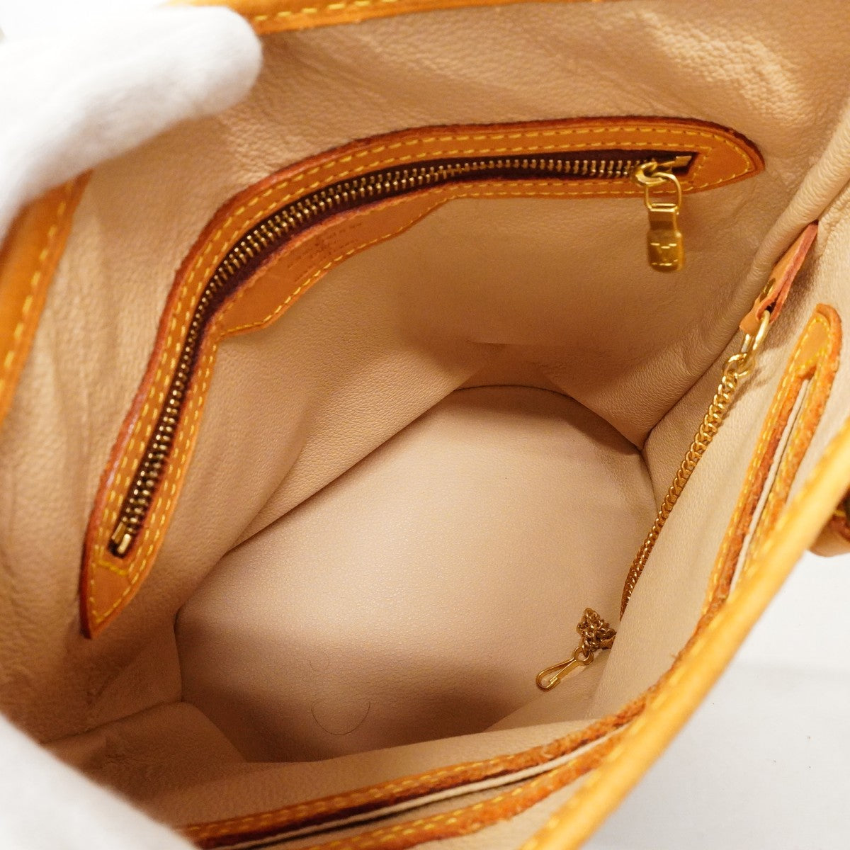 【6fc4248】ルイヴィトン トートバッグ モノグラム バケットPM M42238 ブラウン【中古】レディース