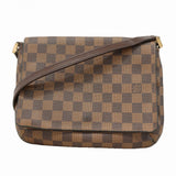 【6fc4255-h】ルイヴィトン ショルダーバッグ ダミエ ミュゼットタンゴロングストラップ N51301 エベヌ【中古】レディース