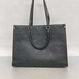 【6fc4263】ルイヴィトン トートバッグ モノグラム・アンプラント オンザゴーMM M45595 ノワール 2wayバッグ【中古】レディース