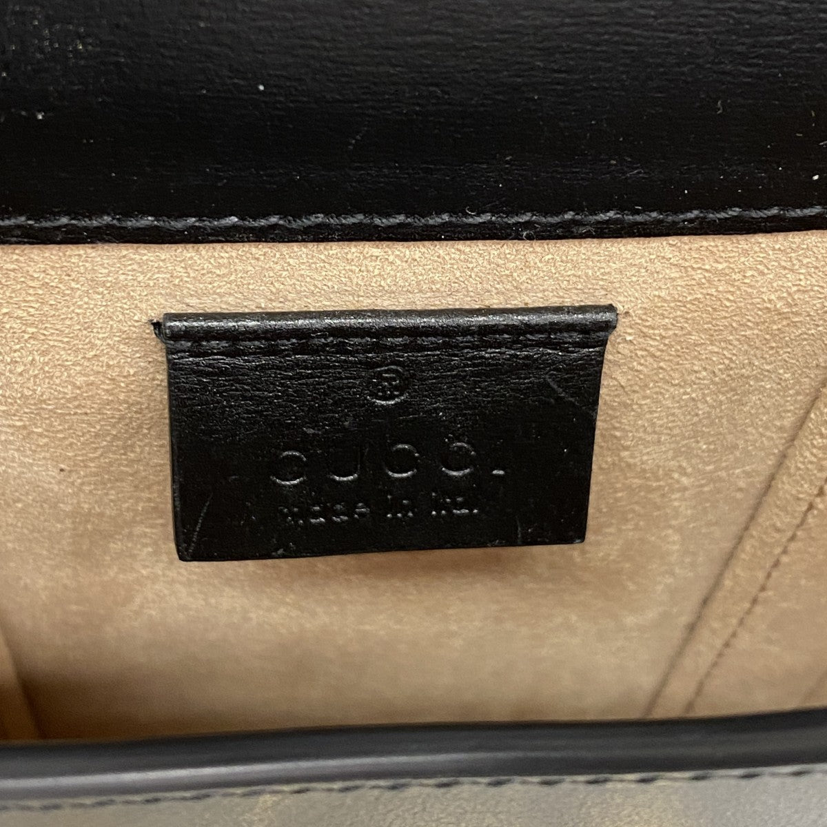 【6fc4272-k】グッチ ショルダーバッグ ホースビット 625615 レザー ブラック ゴールド金具【中古】レディース
