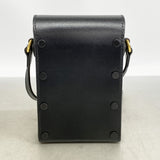 【6fc4272-k】グッチ ショルダーバッグ ホースビット 625615 レザー ブラック ゴールド金具【中古】レディース
