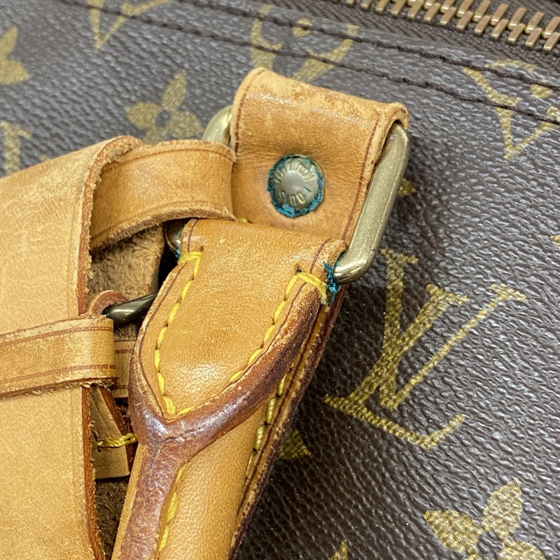 【6fc4282-h】ルイヴィトン ボストンバッグ モノグラム キーポル50 M41426 ブラウン【中古】メンズ レディース ユニセックス