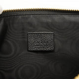 【6fc4294-k】グッチ クラッチバッグ ズゥミ 570728 レザー ブラック ゴールド/シルバー金具【中古】メンズ