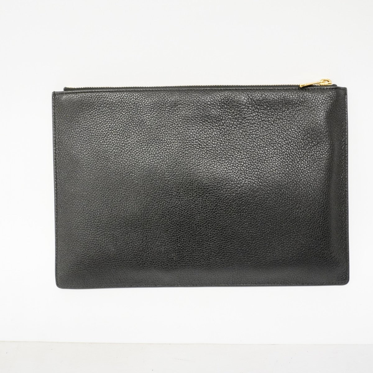 【6fc4294-k】グッチ クラッチバッグ ズゥミ 570728 レザー ブラック ゴールド/シルバー金具【中古】メンズ