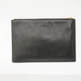 【6fc4294-k】グッチ クラッチバッグ ズゥミ 570728 レザー ブラック ゴールド/シルバー金具【中古】メンズ