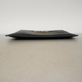 【6fc4294-k】グッチ クラッチバッグ ズゥミ 570728 レザー ブラック ゴールド/シルバー金具【中古】メンズ