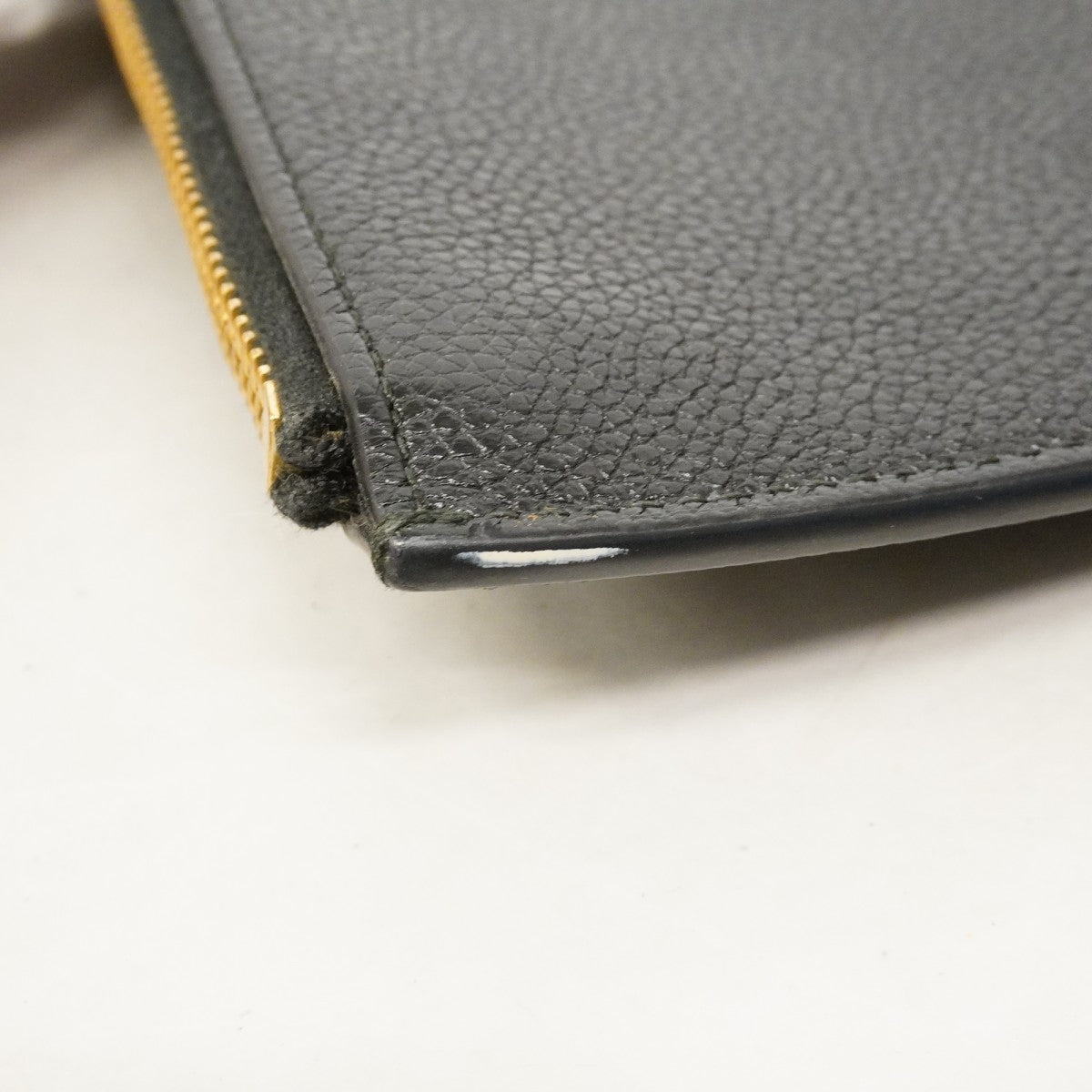 【6fc4294-k】グッチ クラッチバッグ ズゥミ 570728 レザー ブラック ゴールド/シルバー金具【中古】メンズ