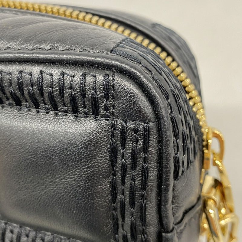 【6fc4324】ルイヴィトン ショルダーバッグ ポシェットトロカ M59046 ブラック【中古】レディース
