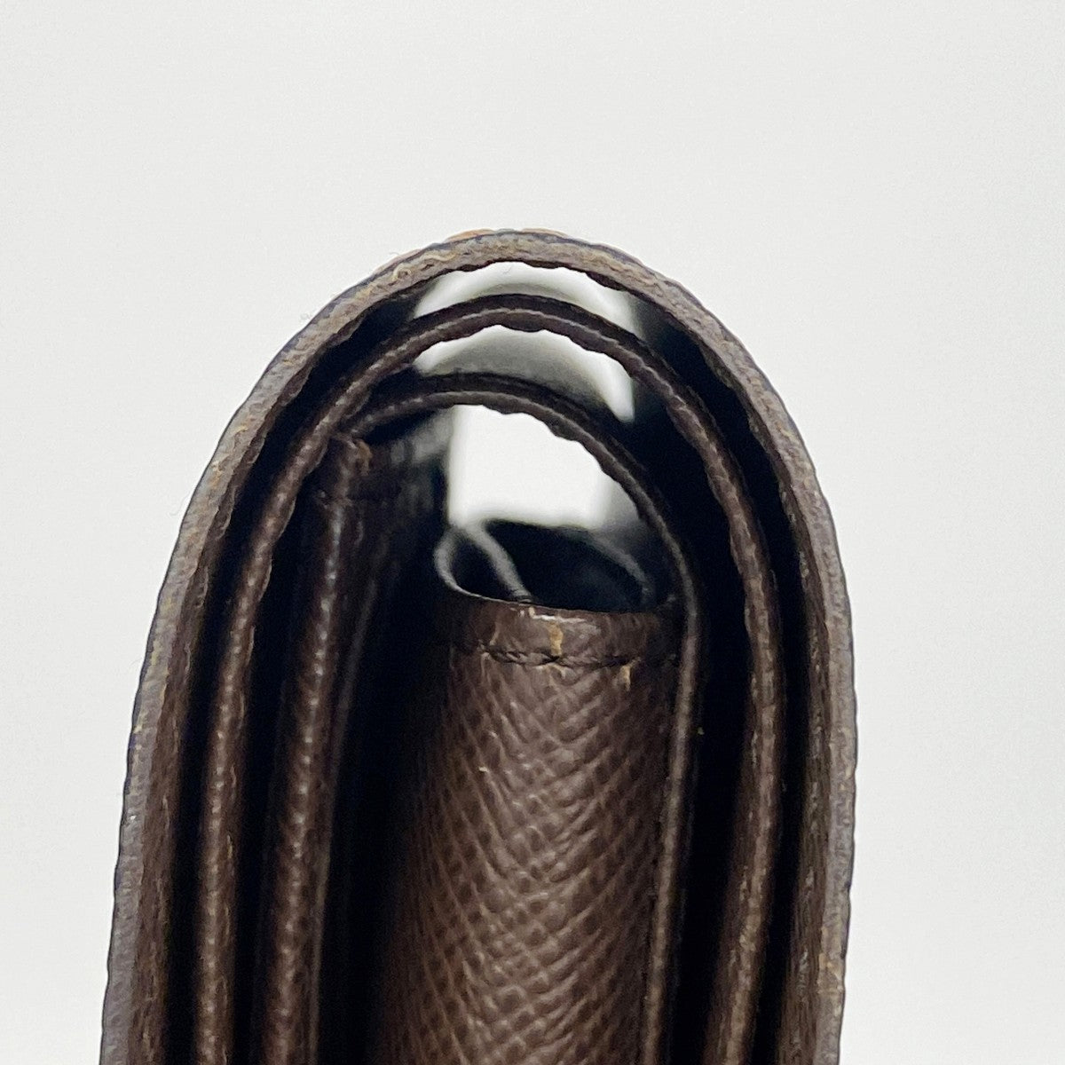 【6fc4325】ルイヴィトン 財布 ダミエ ポルトフォイユマルコ N61675 エベヌ【中古】メンズ