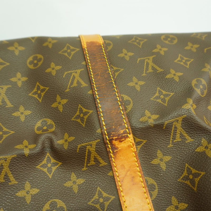 【6fc4347】ルイヴィトン ボストンバッグ モノグラム キーポル50 M41426 ブラウン【中古】メンズ レディース ユニセックス