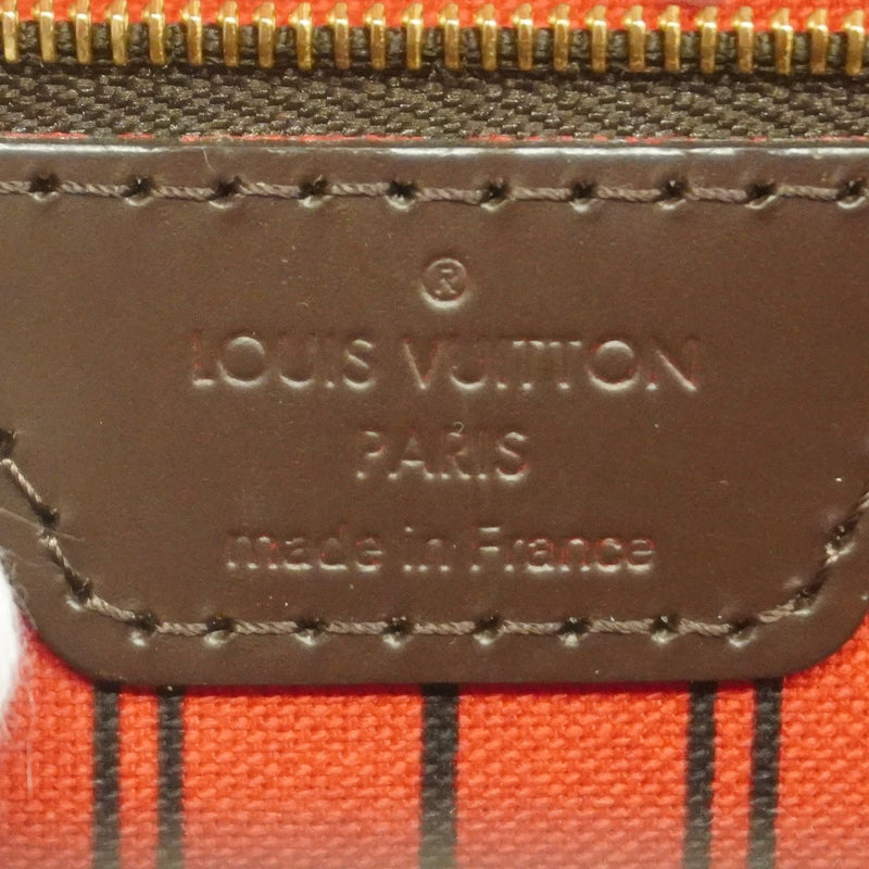 【6fc4358】ルイヴィトン トートバッグ ダミエ ネヴァーフルPM N40600 エベヌ【中古】レディース