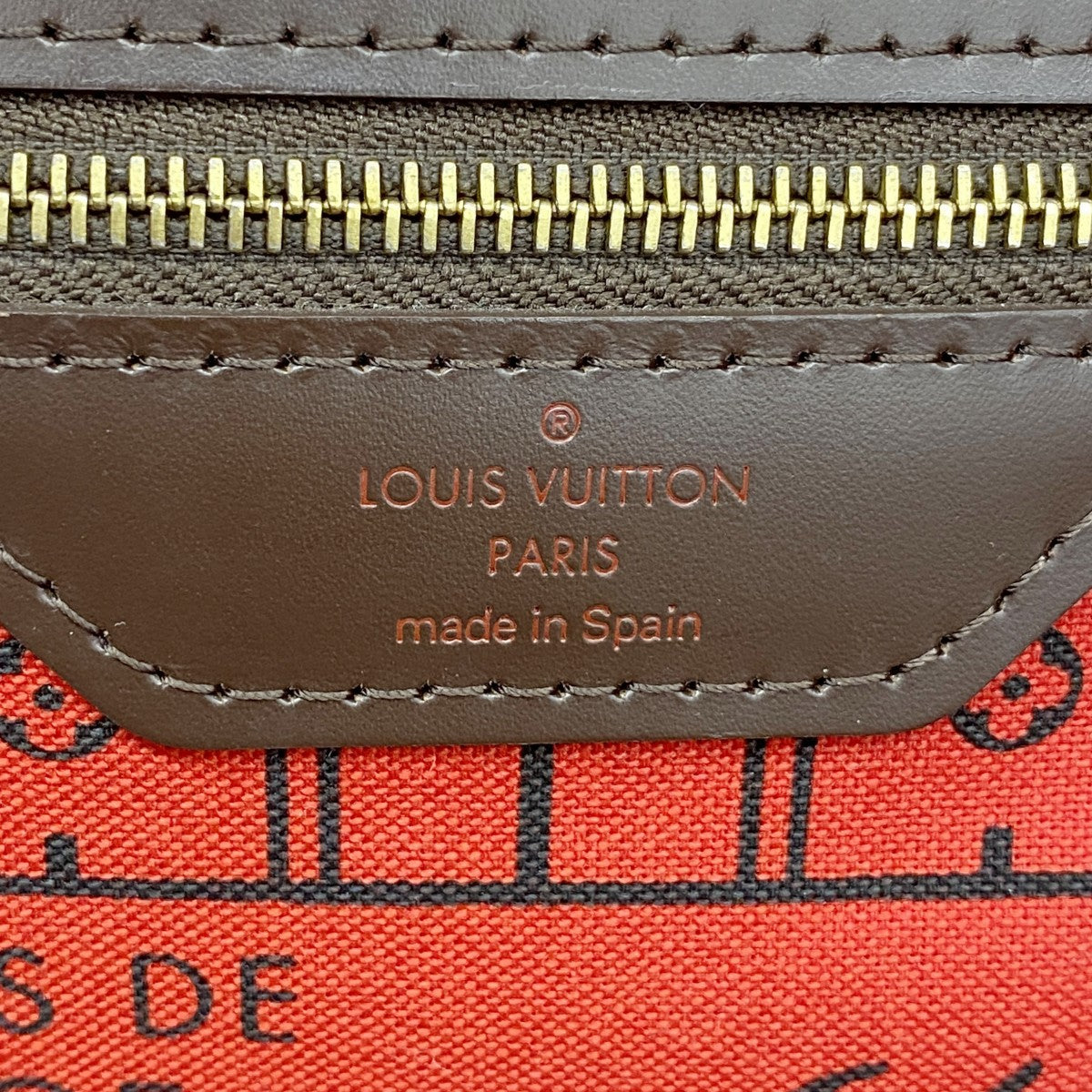 【6fc4380】ルイヴィトン トートバッグ ダミエ ネヴァーフルMM N51105 エベヌ【中古】レディース