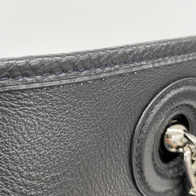 【6fc4388】エルメス ショルダーバッグ ヴェスパPM トゴ ブラック シルバー金具 □B刻印【中古】レディース