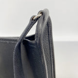 【6fc4388】エルメス ショルダーバッグ ヴェスパPM トゴ ブラック シルバー金具 □B刻印【中古】レディース