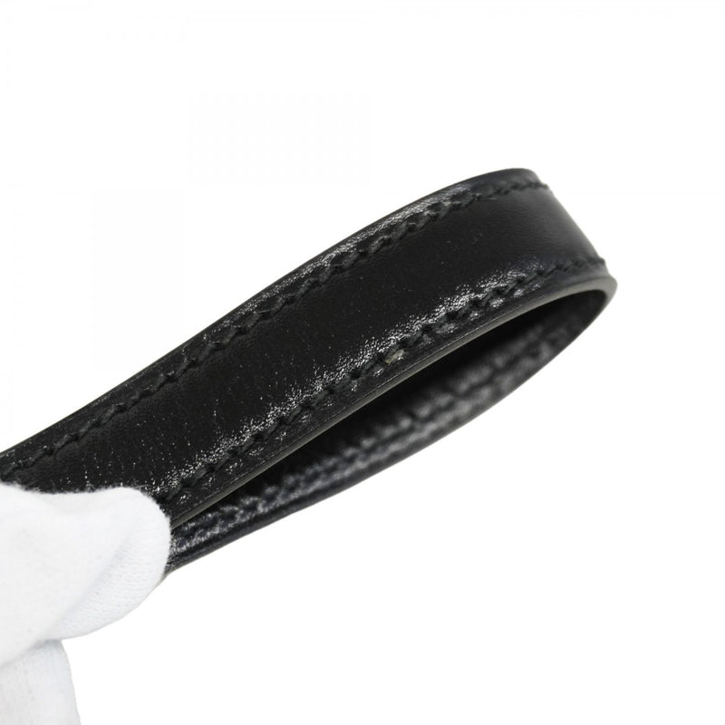 【6fc4395】エルメス ハンドバッグ ケリー28 ボックスカーフ ブラック ゴールド金具 ○V刻印 2wayバッグ【中古】レディース