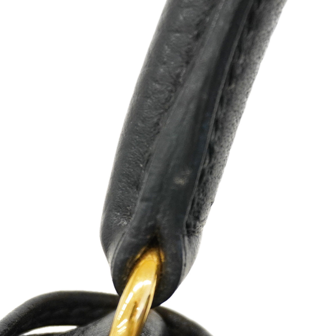 【6fc4396】エルメス ハンドバッグ ケリー28 アルデンヌ ブラック ゴールド金具 □C刻印 2wayバッグ【中古】レディース
