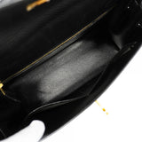 【6fc4400】エルメス ハンドバッグ ジェリー32 アルデンヌ ブラック ゴールド金具 □G刻印 2wayバッグ【中古】レディース