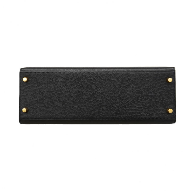 【6fc4400】エルメス ハンドバッグ ジェリー32 アルデンヌ ブラック ゴールド金具 □G刻印 2wayバッグ【中古】レディース