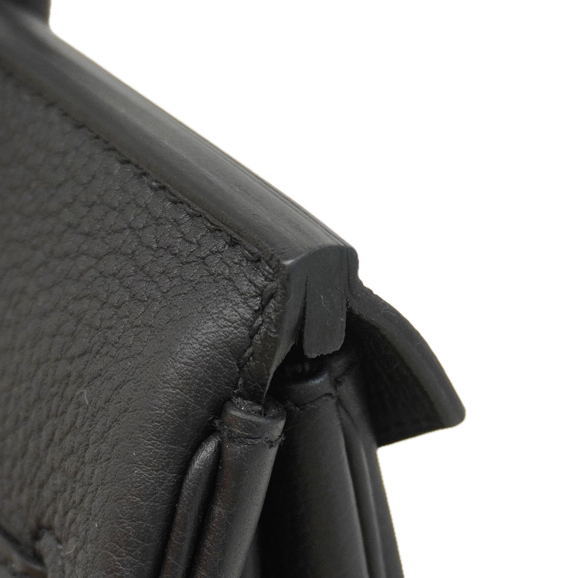 【6fc4406-g】エルメス ハンドバッグ バーキン30 トゴ ブラック ゴールド金具 K刻印【中古】レディース