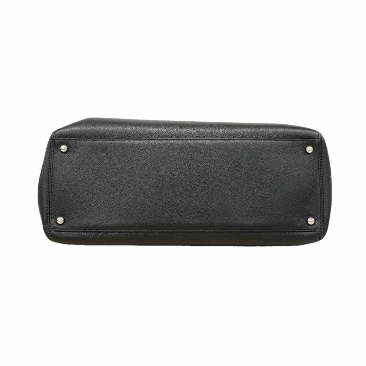 【6fc4422】シャネル トートバッグ エグゼクティブ レザー ブラック シルバー金具 2wayバッグ【中古】レディース
