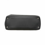 【6fc4422】シャネル トートバッグ エグゼクティブ レザー ブラック シルバー金具 2wayバッグ【中古】レディース