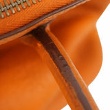【6fc4423】エルメス ハンドバッグ ボリード31 トリヨンクレマンス オレンジ シルバー金具 □I刻印【中古】レディース