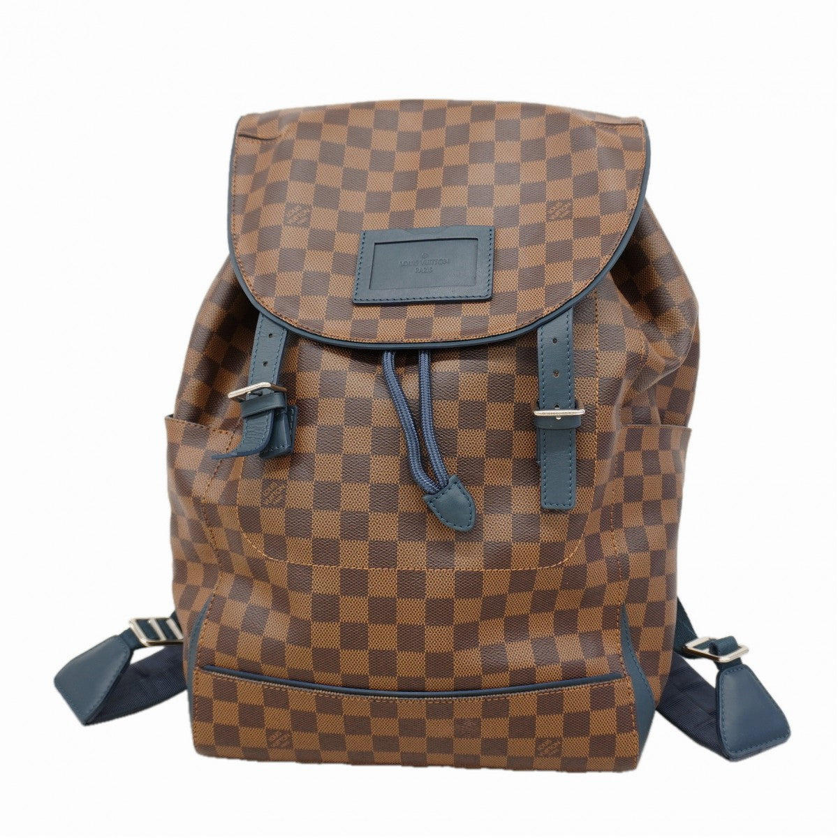 【6fc4452】ルイヴィトン リュック・デイパック ダミエ ランナー N41377 ネイビー エベヌ【中古】メンズ