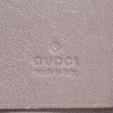 【6fc4482-k】グッチ キーケース マイクログッチシマ 309759 エナメル ローズブラウン ゴールド金具【中古】レディース