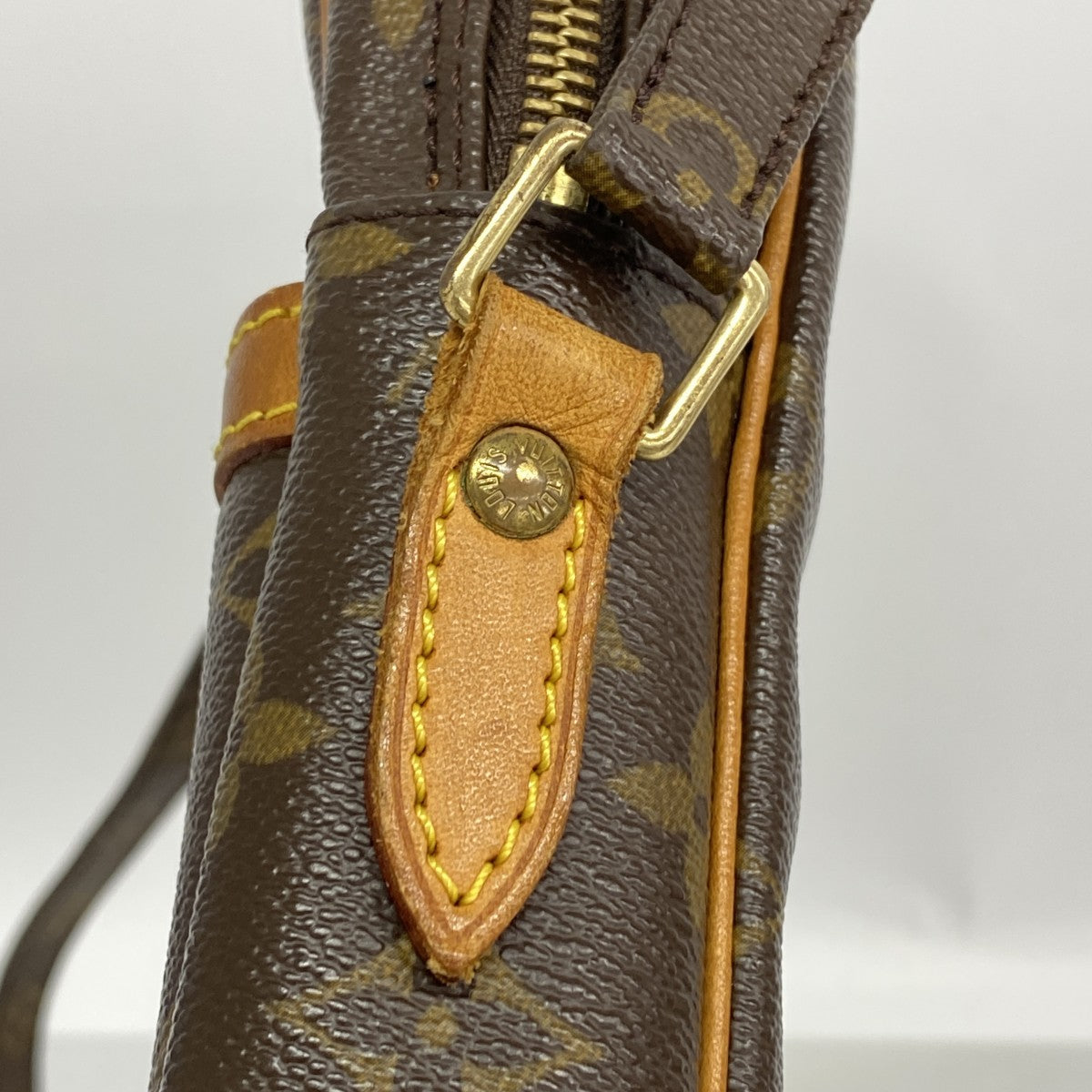 【6fc4485】ルイヴィトン ショルダーバッグ モノグラム ダヌーブ M45266 ブラウン【中古】レディース
