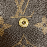 【6fc4499-k】ルイヴィトン 三つ折り財布 モノグラム ポルトフォイユゾエ M62933 ローズバレリーヌ【中古】レディース