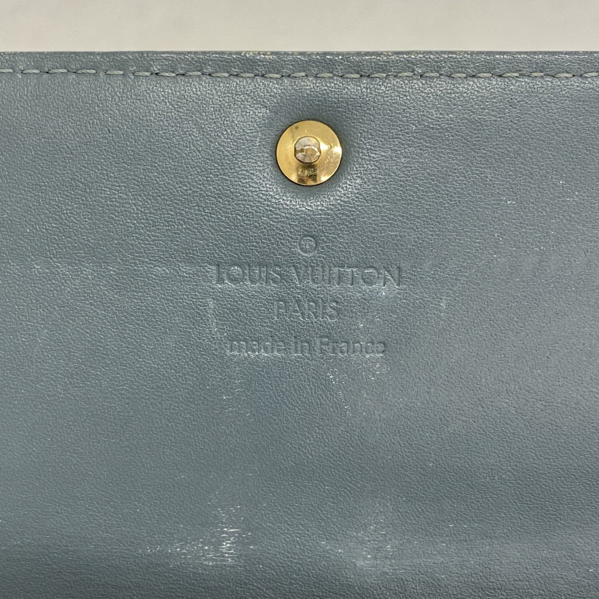 【6fc4502-k】ルイヴィトン 長財布 ヴェルニ ポルトフォイユサラ M91564 ジーヴル【中古】レディース