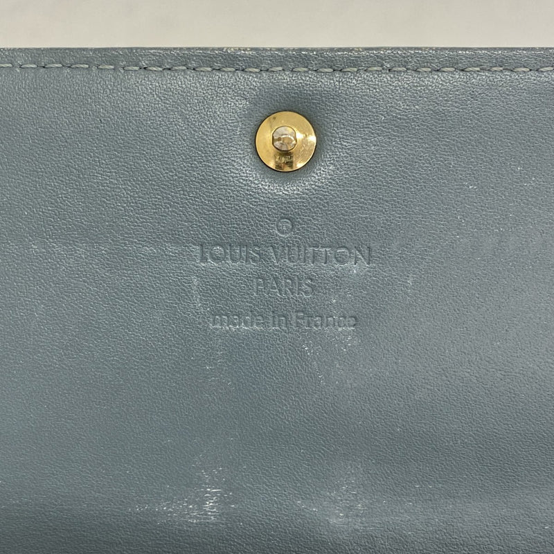 【6fc4502-k】ルイヴィトン 長財布 ヴェルニ ポルトフォイユサラ M91564 ジーヴル【中古】レディース