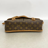【6fc4507】ルイヴィトン ショルダーバッグ モノグラム ジベシエールMM M42247 ブラウン【中古】レディース
