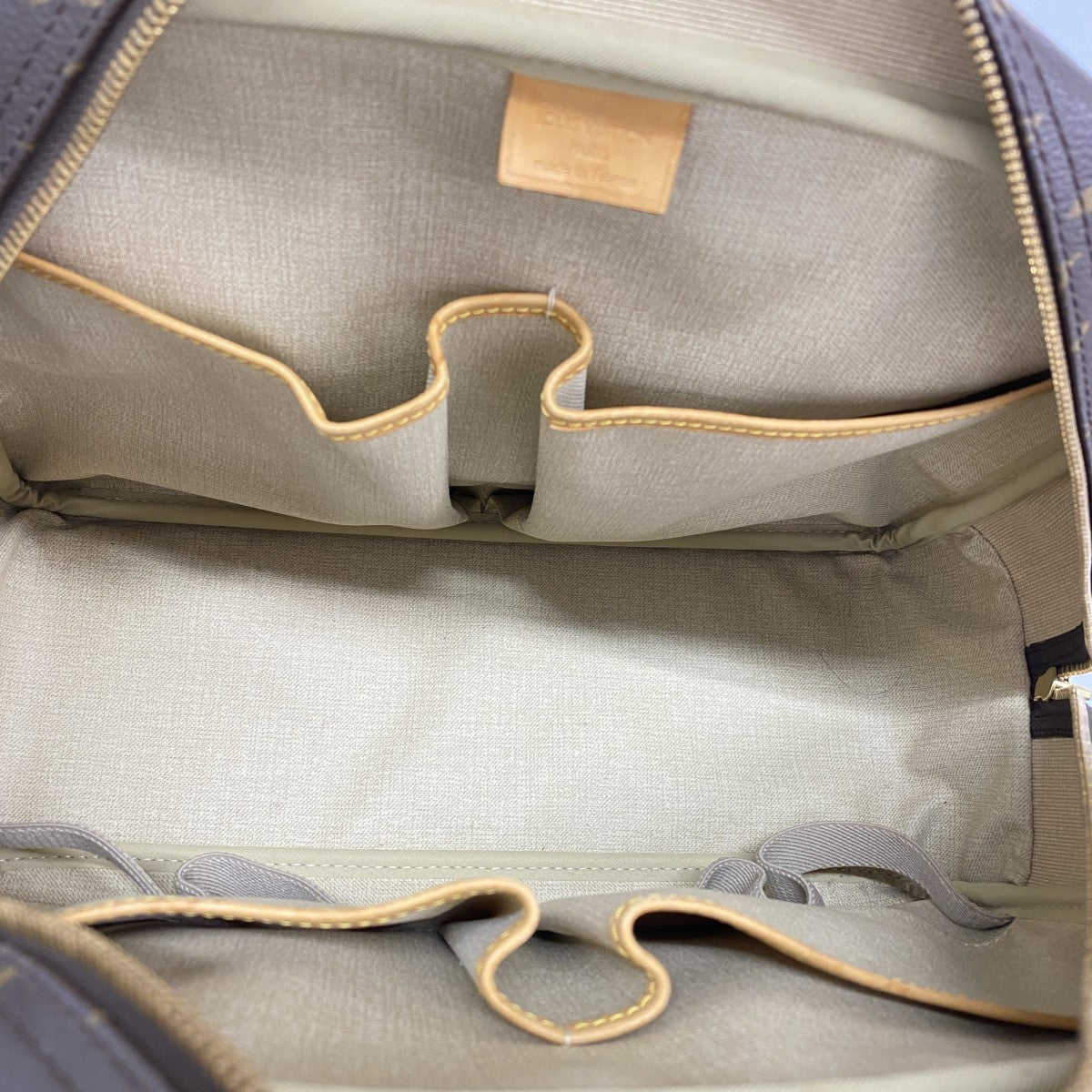【6fc4516】ルイヴィトン ハンドバッグ モノグラム ドーヴィル M47270 ブラウン【中古】レディース