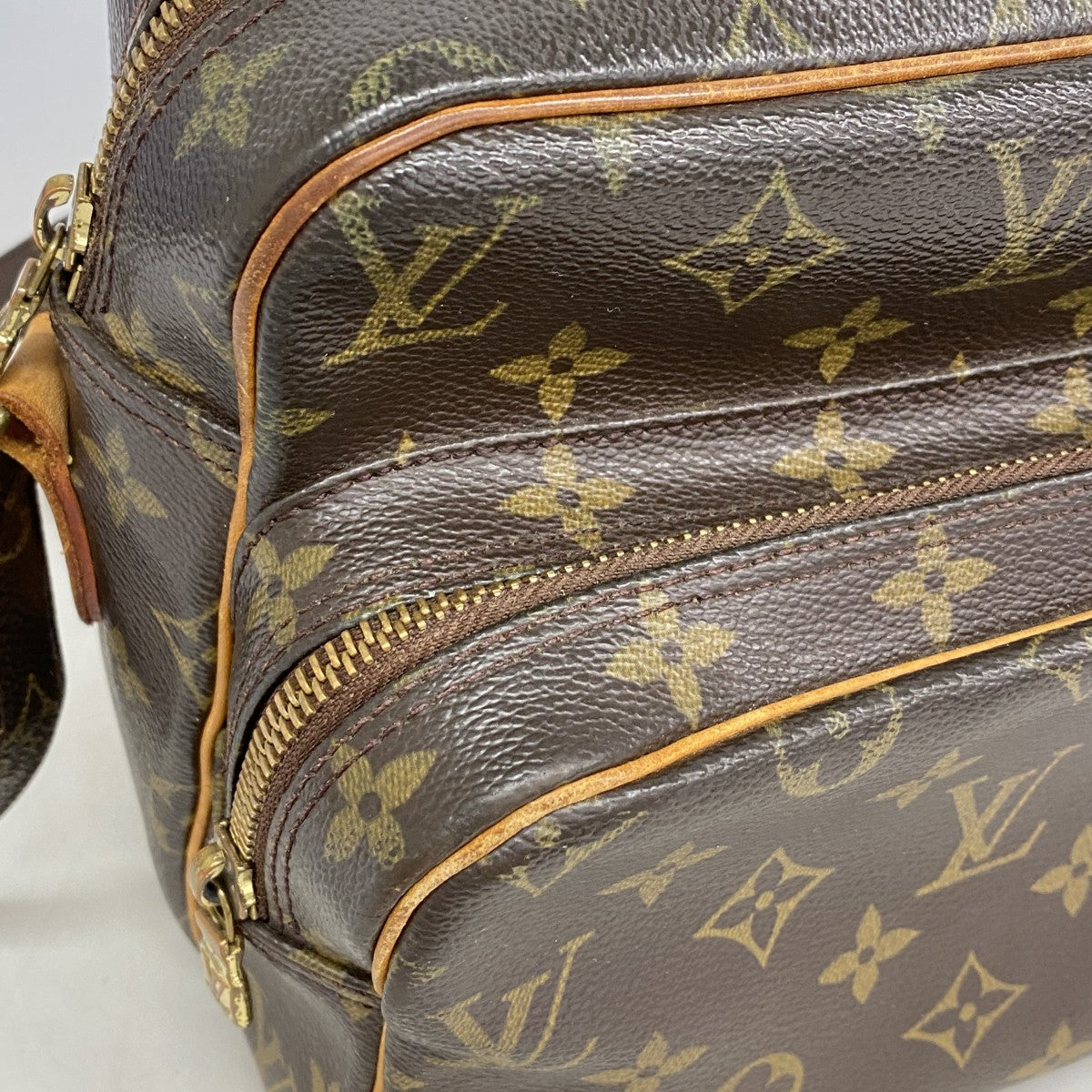 【6fc4531】ルイヴィトン ショルダーバッグ モノグラム ナイル M45244 ブラウン【中古】レディース