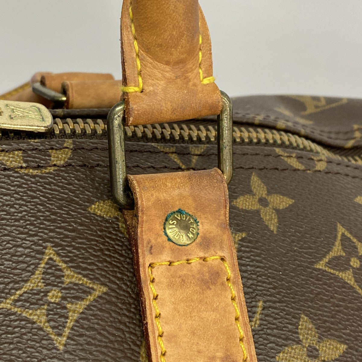 【6fc4534】ルイヴィトン ボストンバッグ モノグラム キーポル55 M41424 ブラウン【中古】メンズ レディース ユニセックス